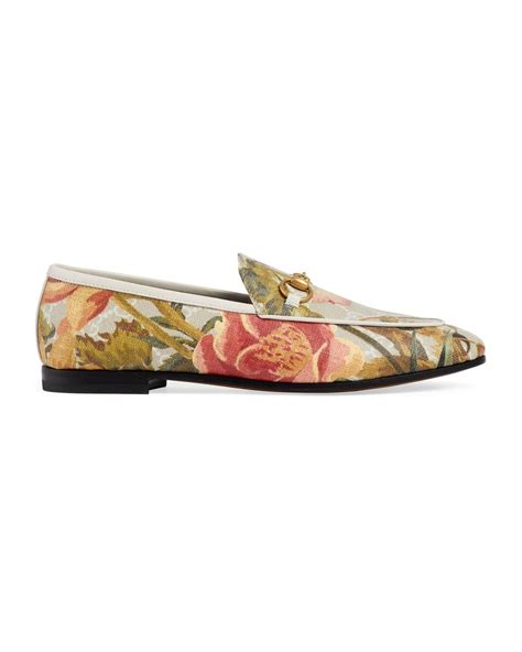 gucci jordaan flora loafer|gucci jordaan loafers sale.